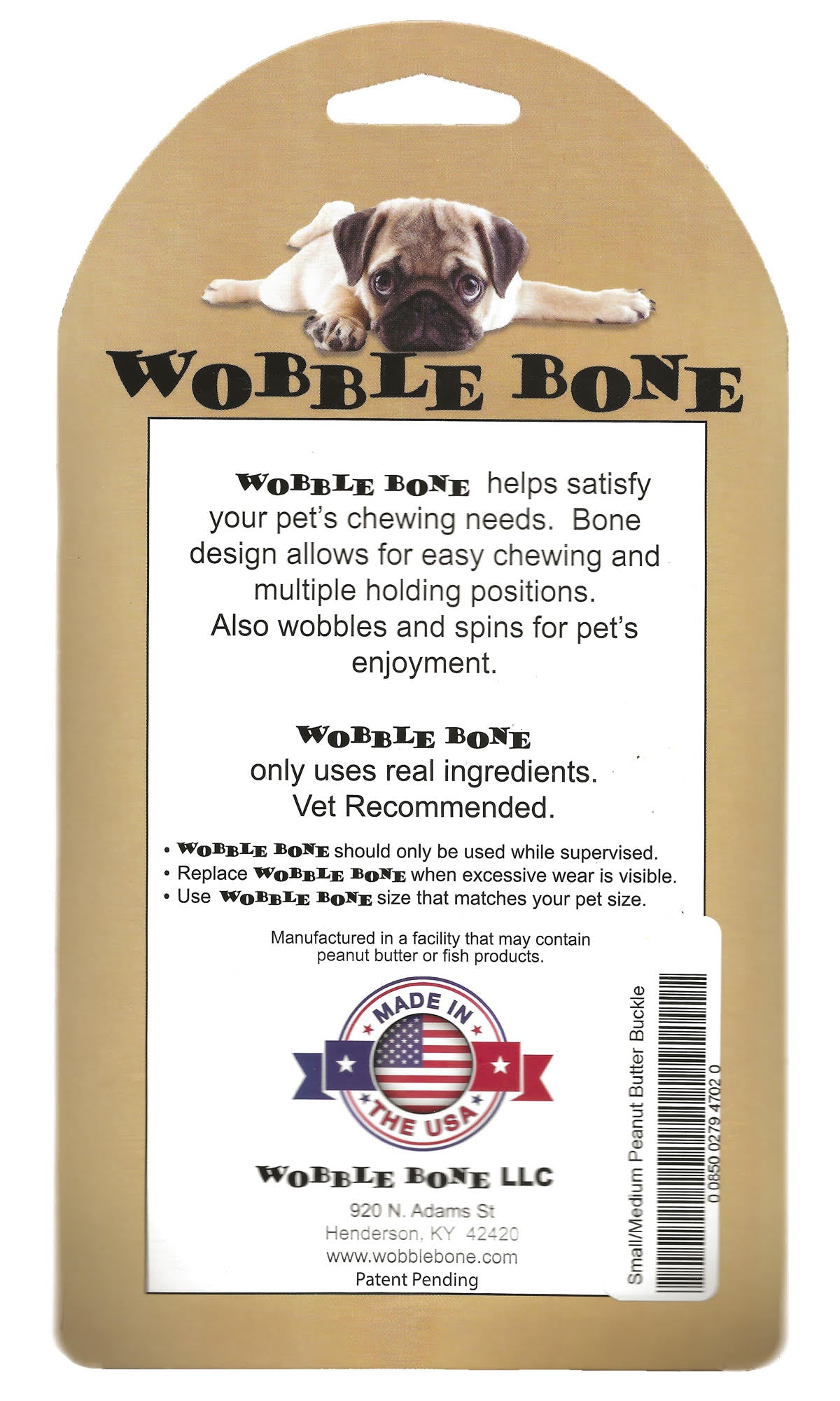 Peanut Butter Buckle - S/M